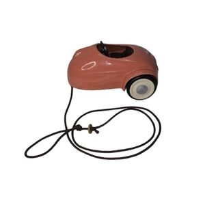 Maileg Hazel & Fawn Coral Mouse Car Pull Toy Dollhouse Collectible Vehicle Rare